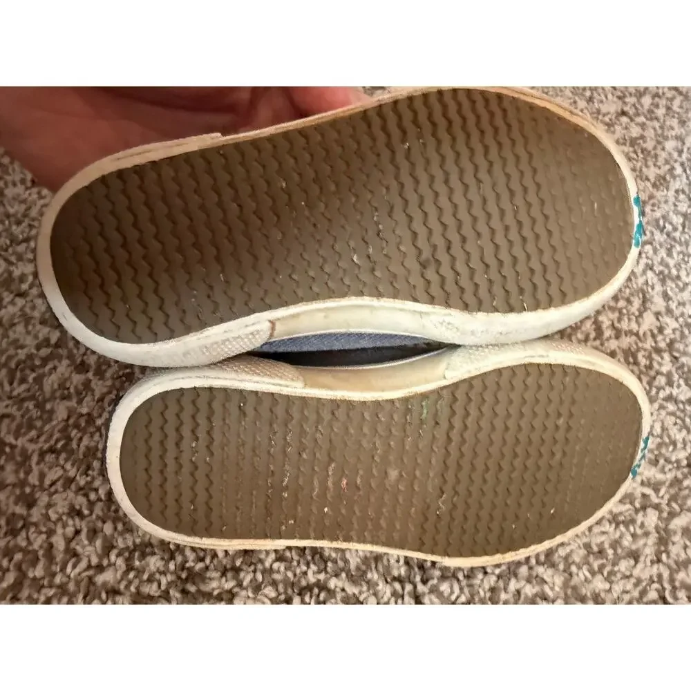 Kids Sperry Top-Sider Grey Sneakers - Size 7 M - Youth Boat Shoes